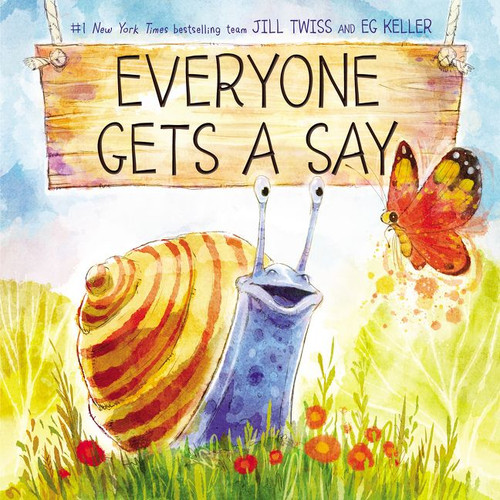 Everyone Gets a Say book cover by Jill Twiss
