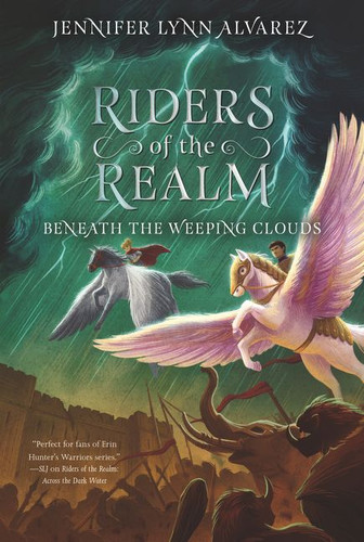 Riders of the Realm #3: Beneath the Weeping Clouds (Riders of the Realm #3) book cover by Jennifer Lynn Alvarez