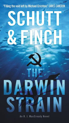 The Darwin Strain: An R. J. MacCready Novel book cover by Bill Schutt, J. R. Finch