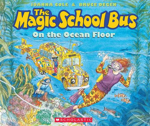 The Magic School Bus on the Ocean Floor (The Magic School Bus) book cover by Joanna Cole