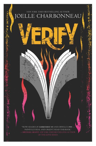 Verify book cover by Joelle Charbonneau