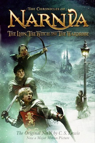 The Lion, the Witch and the Wardrobe Movie Tie-in Edition book cover by C. S. Lewis