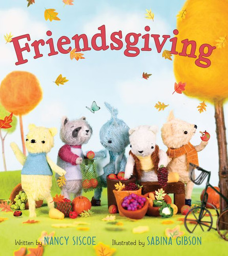 Friendsgiving book cover by Nancy Siscoe