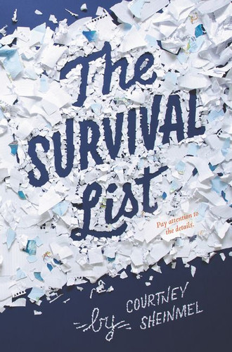 The Survival List book cover by Courtney Sheinmel