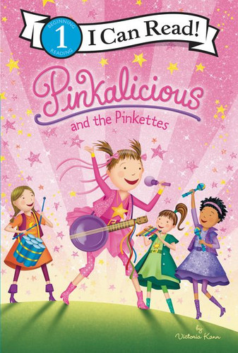 Pinkalicious and the Pinkettes (I Can Read Level 1) book cover by Victoria Kann