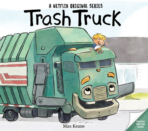 Trash Truck book cover by Max Keane