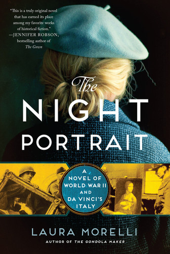 The Night Portrait: A Novel of World War II and da Vinci's Italy book cover by Laura Morelli