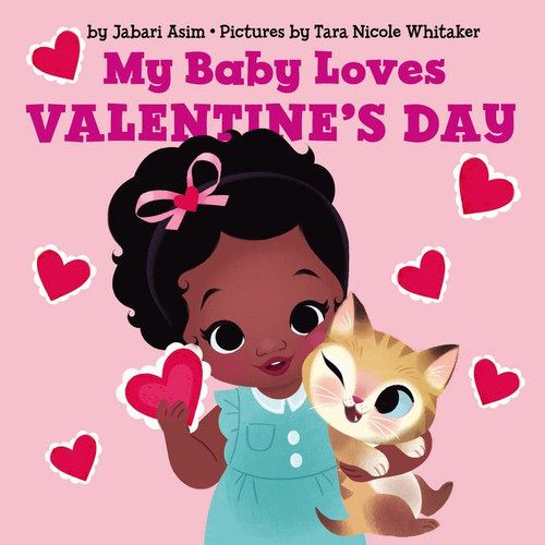 My Baby Loves Valentine's Day book cover by Jabari Asim