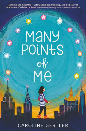 Many Points of Me book cover by Caroline Gertler