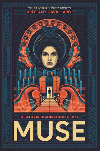 Muse book cover by Brittany Cavallaro