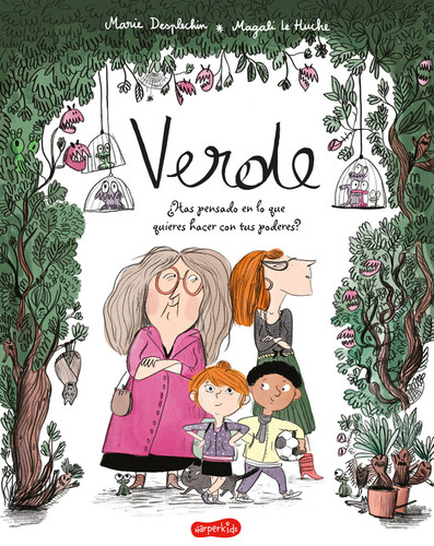 Verde (Verde - Spanish edition) book cover by Marie Desplechin