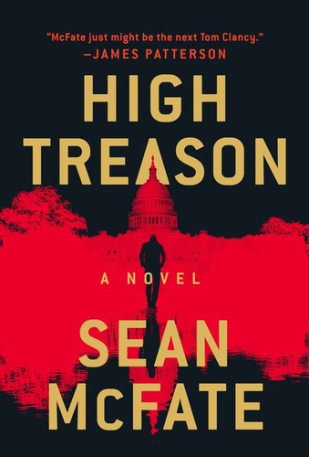High Treason: A Novel (Tom Locke Series #3) book cover by Sean McFate