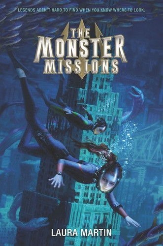 The Monster Missions book cover by Laura Martin