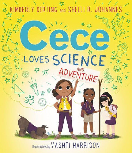 Cece Loves Science and Adventure (Loves Science #7) book cover by Kimberly Derting, Shelli R. Johannes