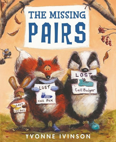 The Missing Pairs book cover by Yvonne Ivinson