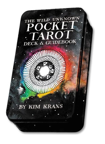 The Wild Unknown Pocket Tarot book cover by Kim Krans