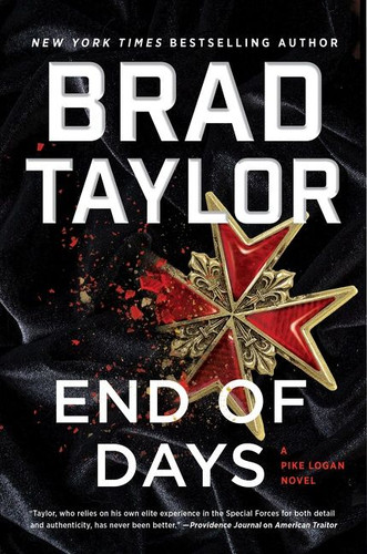 End of Days: A Pike Logan Novel (Pike Logan #16) book cover by Brad Taylor