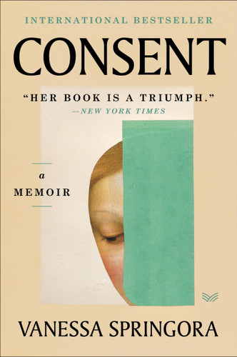 Consent: A Memoir book cover by Vanessa Springora