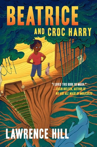 Beatrice and Croc Harry book cover by Lawrence Hill