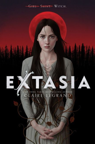 Extasia book cover by Claire Legrand