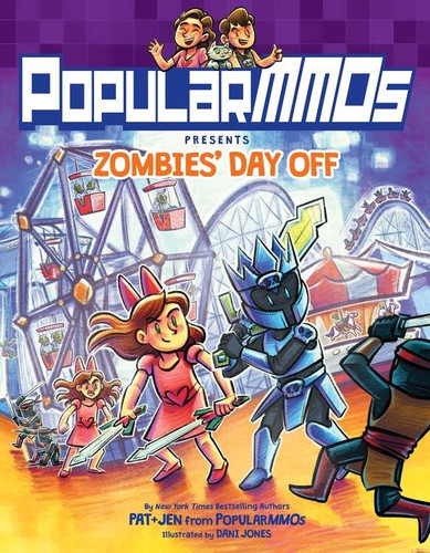 PopularMMOs Presents Zombies’ Day Off: A Graphic Novel (PopularMMOs #8) book cover by PopularMMOs