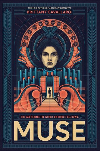 Muse book cover by Brittany Cavallaro