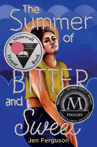 The Summer of Bitter and Sweet book cover by Jen Ferguson