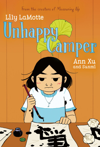 Unhappy Camper: A Graphic Novel book cover by Lily LaMotte