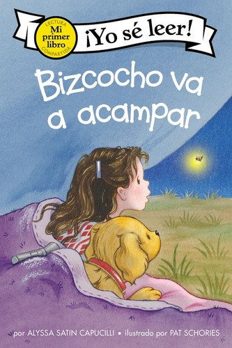Bizcocho va a acampar: Biscuit Goes Camping (Spanish edition) (My First I Can Read) book cover by Alyssa Satin Capucilli