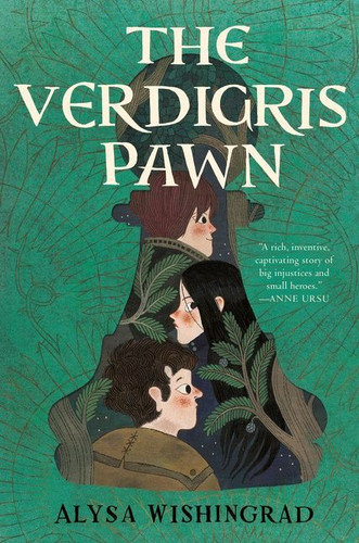 The Verdigris Pawn book cover by Alysa Wishingrad