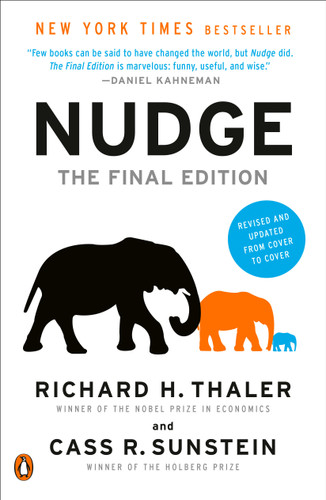 Nudge: The Final Edition book cover by Richard H. Thaler, Cass R. Sunstein