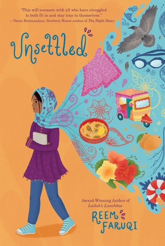 Unsettled book cover by Reem Faruqi