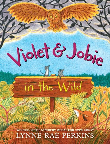 Violet and Jobie in the Wild book cover by Lynne Rae Perkins