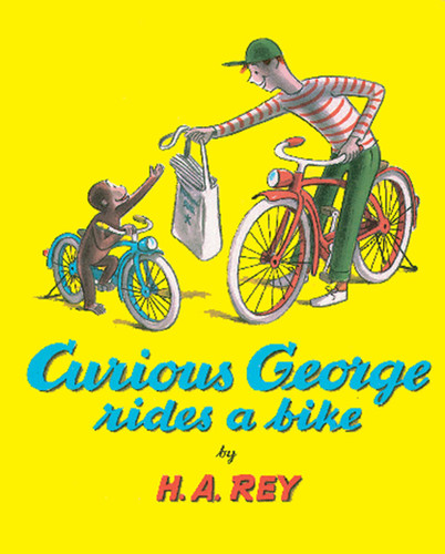 Curious George Rides a Bike (Curious George) book cover by H. A. Rey, Margret Rey