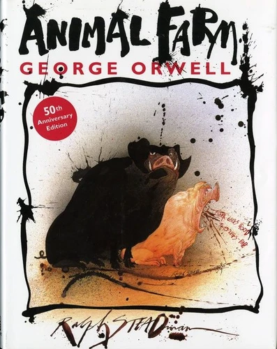 Animal Farm: A Novel book cover by George Orwell