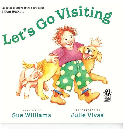 Let's Go Visiting book cover by Sue Williams