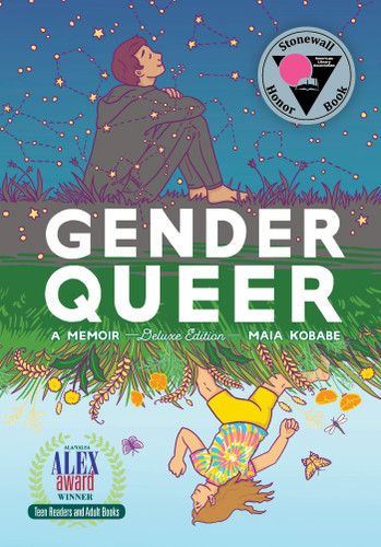 Gender Queer: A Memoir Deluxe Edition (Gender Queer) book cover by Maia Kobabe