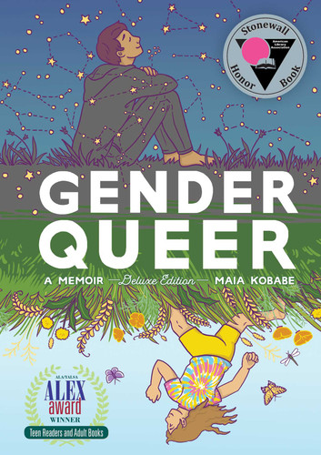Gender Queer: A Memoir Deluxe Edition book cover by Maia Kobabe