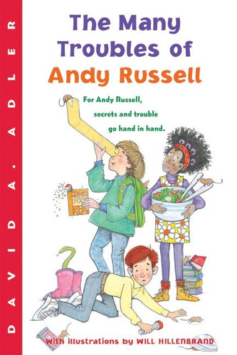 The Many Troubles of Andy Russell (Andy Russell #1) book cover by David A. Adler