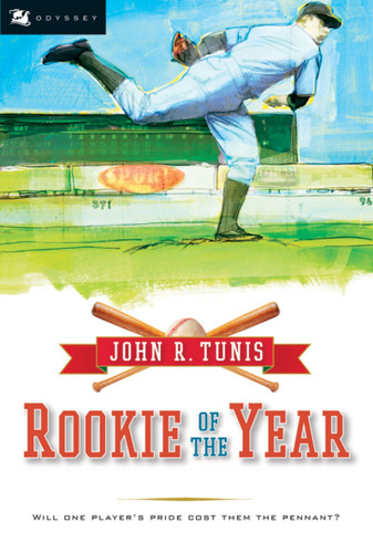 Rookie of the Year book cover by John R. Tunis