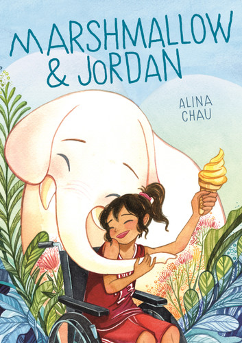 Marshmallow & Jordan book cover by Alina Chau