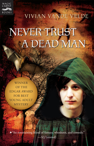 Never Trust a Dead Man book cover by Vivian Vande Velde