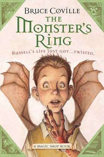 The Monster's Ring: A Magic Shop Book (Magic Shop Book #1) book cover by Bruce Coville
