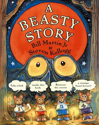 A Beasty Story book cover by Bill Martin Jr