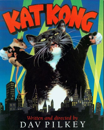 Kat Kong book cover by Dav Pilkey