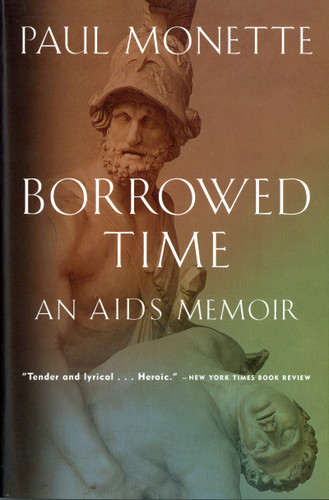 Borrowed Time: An AIDS Memoir book cover by Paul Monette