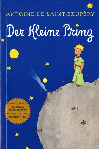 Der Kleine Prinz (german) book cover by Antoine De Saint-Exupéry