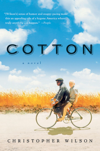 Cotton book cover by Christopher Wilson