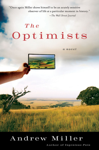 The Optimists book cover by Andrew Miller