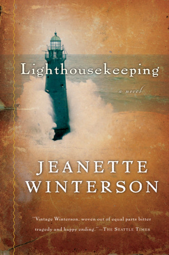 Lighthousekeeping book cover by Jeanette Winterson